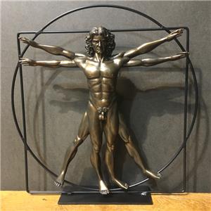 Homme de Vitruve - Da Vinci 42 cm