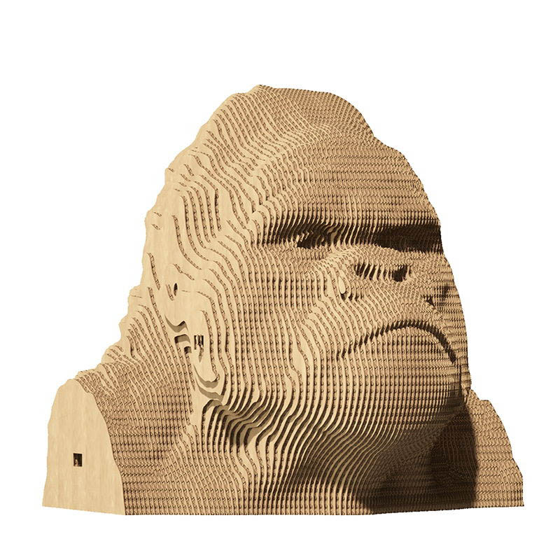 Puzzle 3D En Carton - Gorille