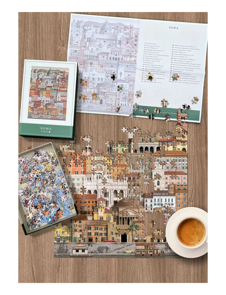 Puzzle 1000 pièces - Rome