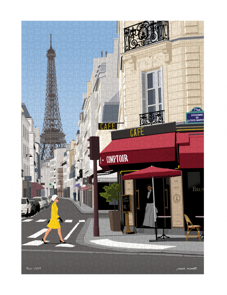 Puzzle 1000 pièces - Paris 