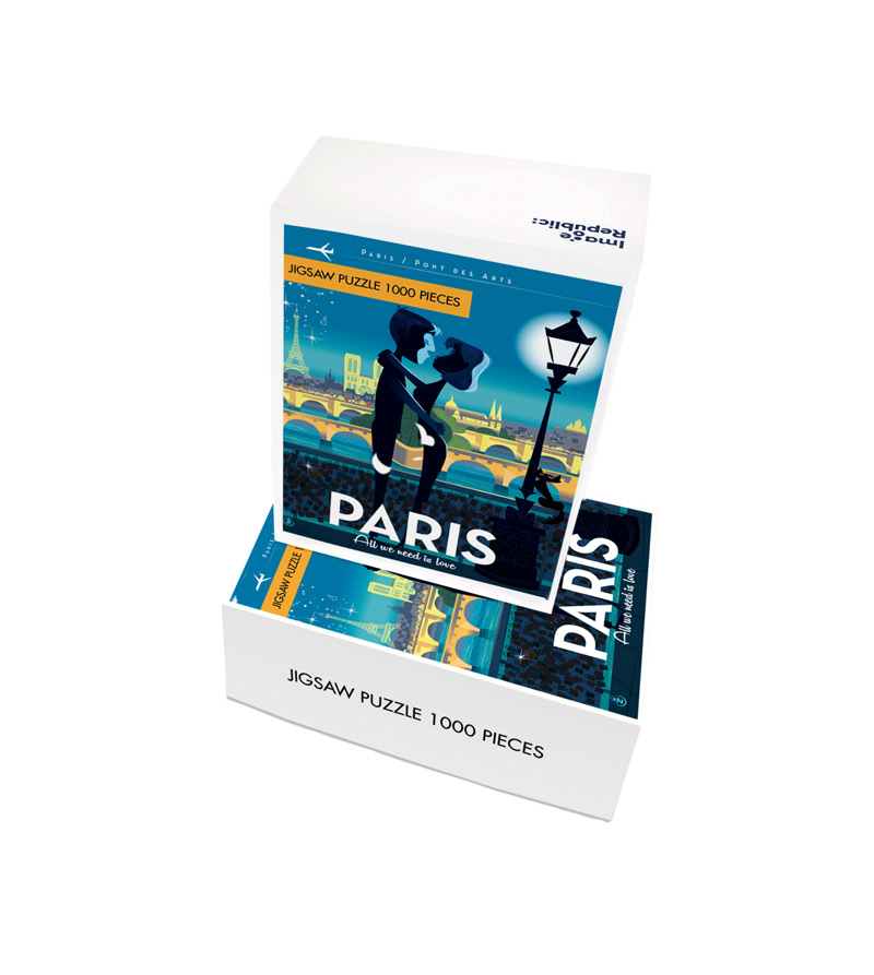 Puzzle 1000 pièces - Paris love