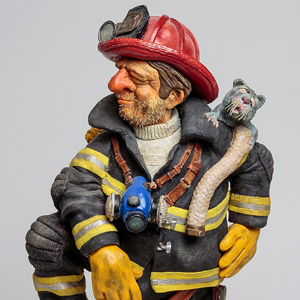 Le Sapeur Pompier - Small 22 cm - Guillermo Forchino®