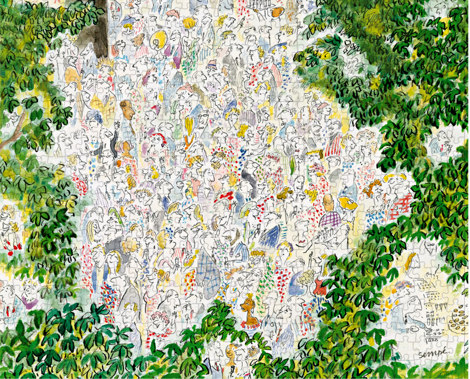Puzzle 1000 Pièces - Garden Party