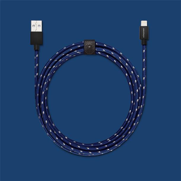 Fab XXL - Cable Textile Pour Iphone