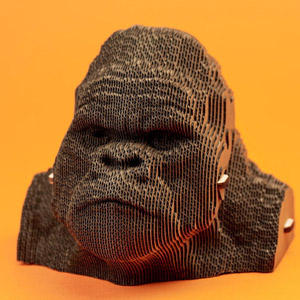 Puzzle 3D En Carton - Gorille