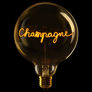 Ampoule à Message : Champagne