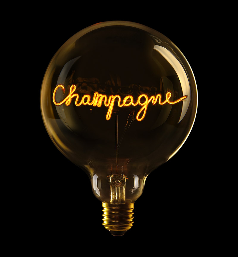 Ampoule à Message : Champagne