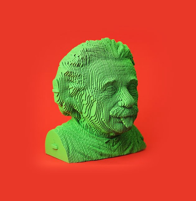 Puzzle 3D En Carton - Albert Einstein